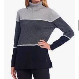 Calvin Klein Colorblock Turtleneck Sweater